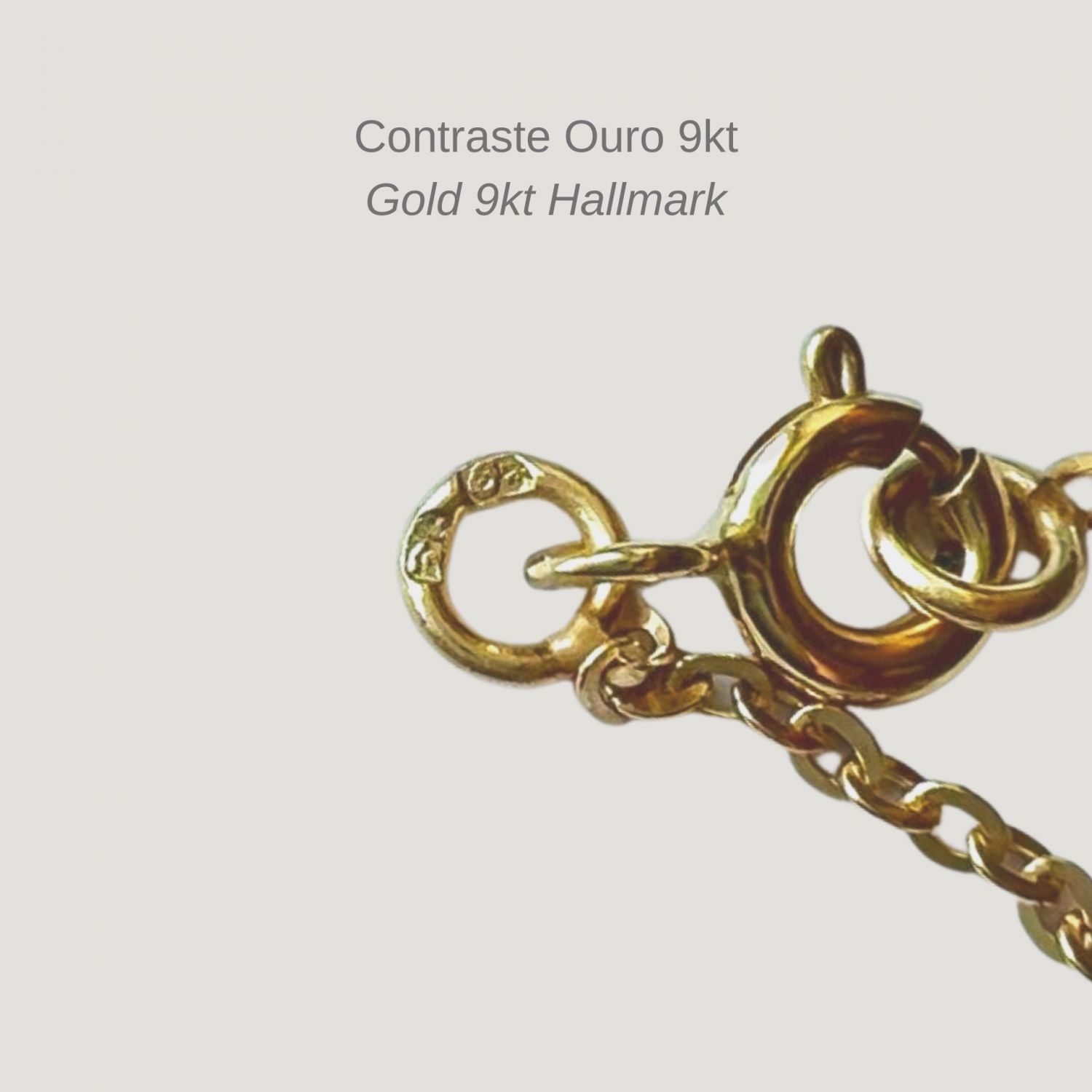 Necklace Viana's Contas in 9Kt Gold 