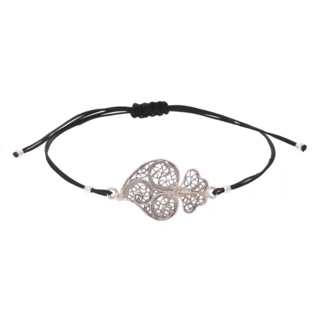 Pulsera Corazón de Viana de Plata 