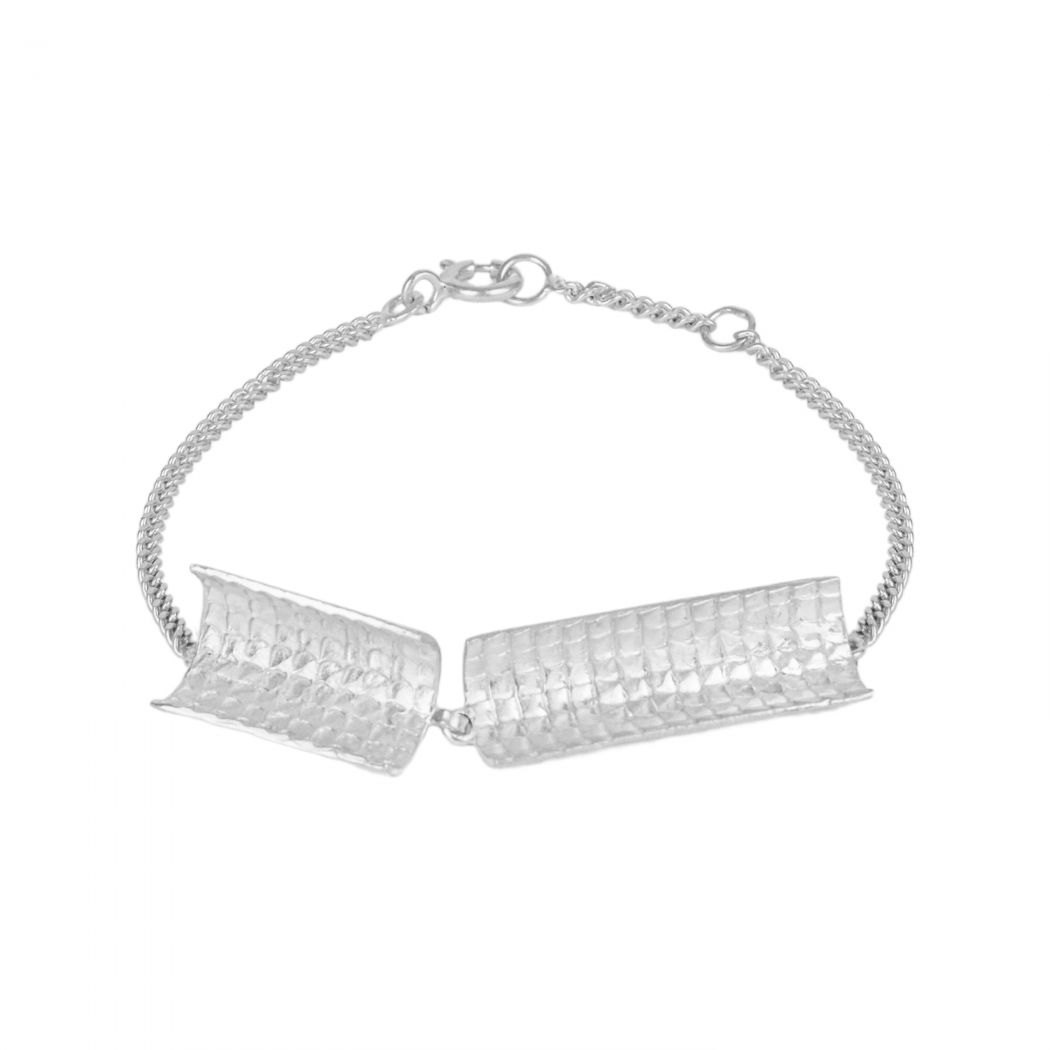 Pulsera Engawa de Plata 