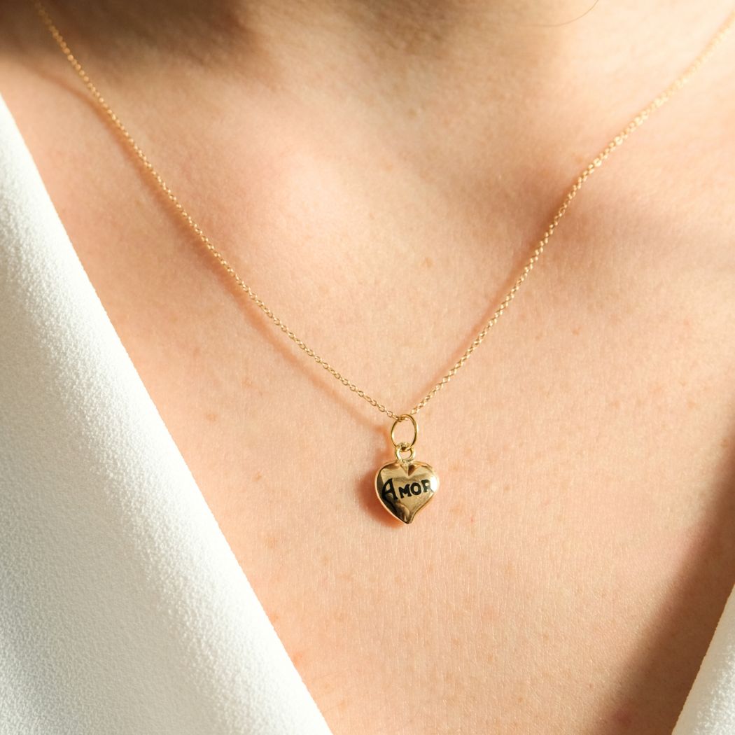 Necklace Amor in 19,2Kt Gold 