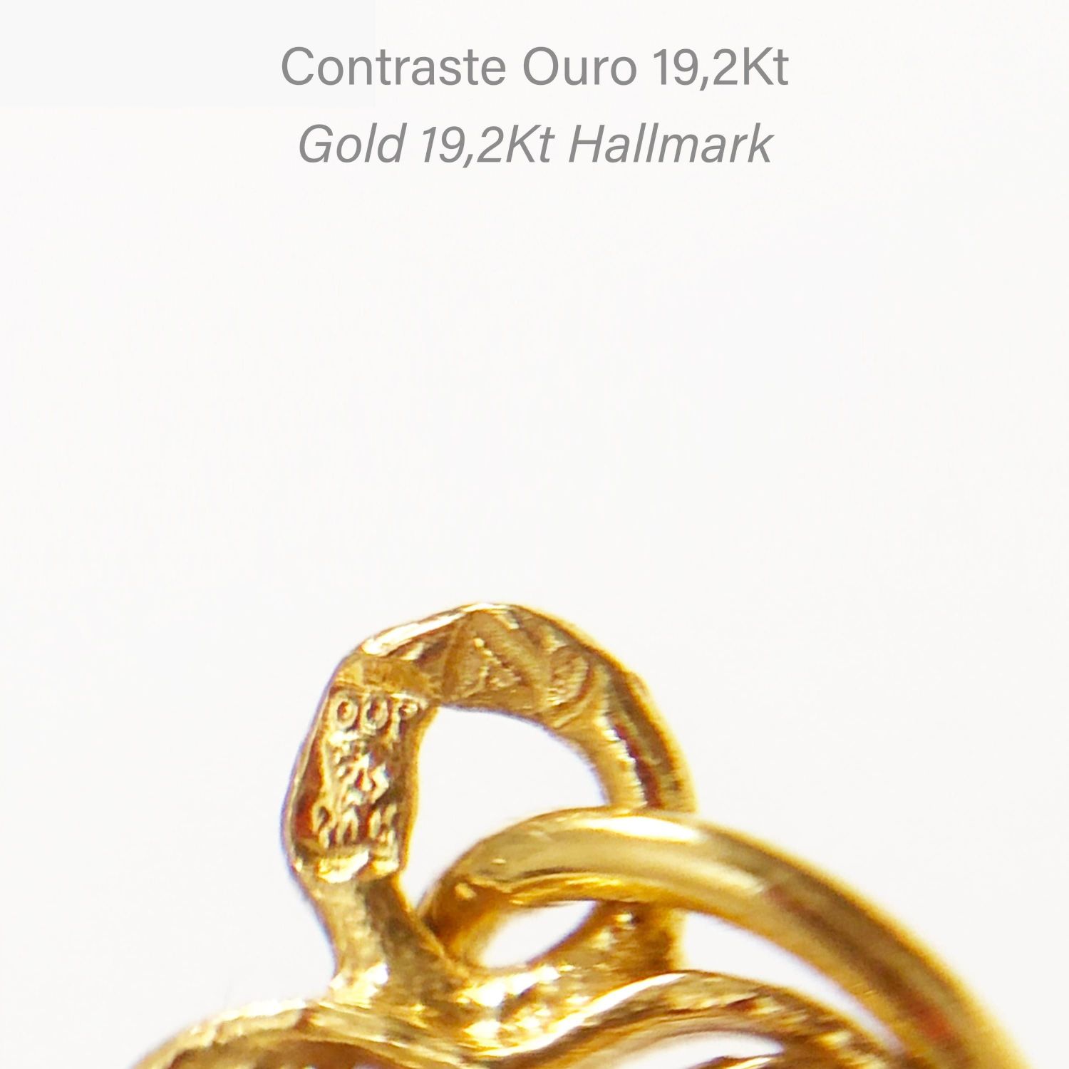 Pendant Fish in 19,2Kt Gold 