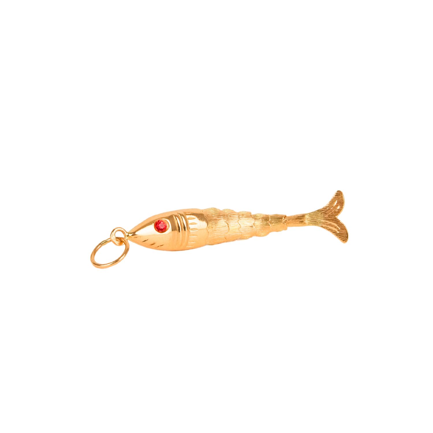 Pendant Fish in 19,2Kt Gold 