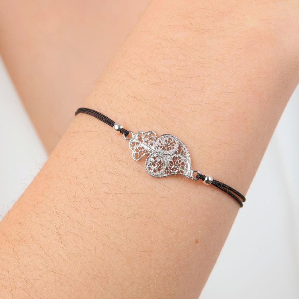 Pulsera Corazón de Viana de Plata 