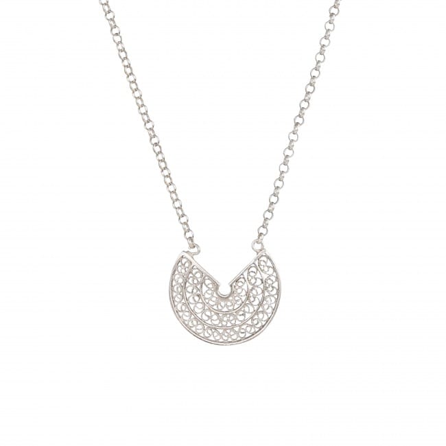 Collier Cercles en Argent 