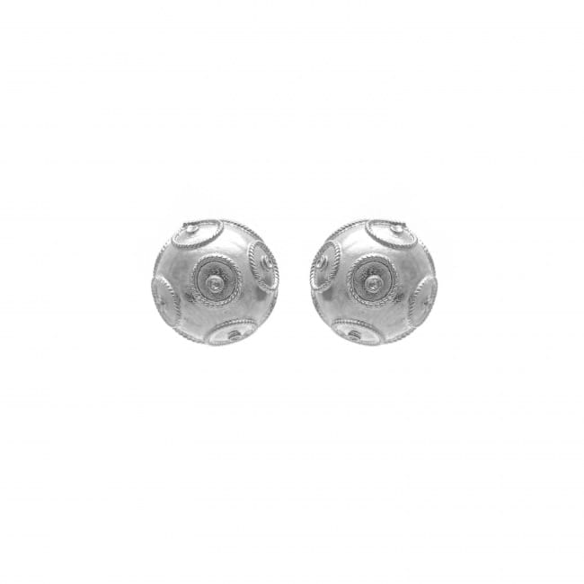 Boucles d'Oreilles Conta de Viana en Argent 