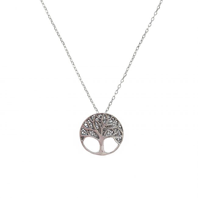 Collar Árbol de la Vida en Plata 