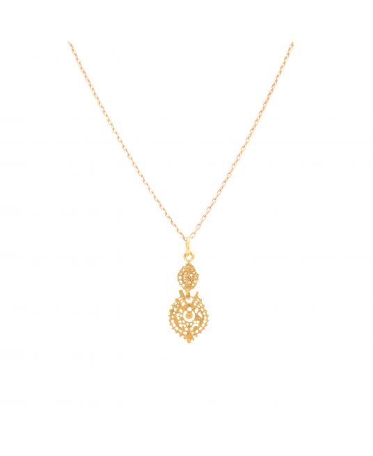 Necklace Queen Earring in 9Kt Gold 