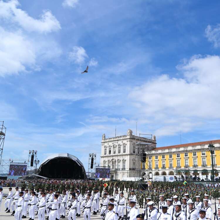 Dia de Portugal - 10 de Junho - Comemorações na Praça do Comércio