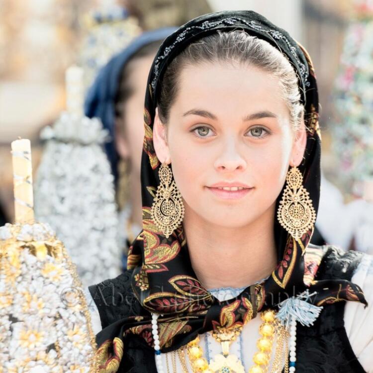 Mordoma in the Festivities of Our Lady of the Agony - Viana do Castelo